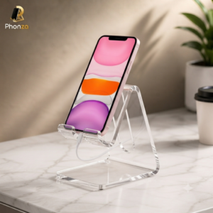 Phonza Acrylic Phone Stand Holder - Transparent